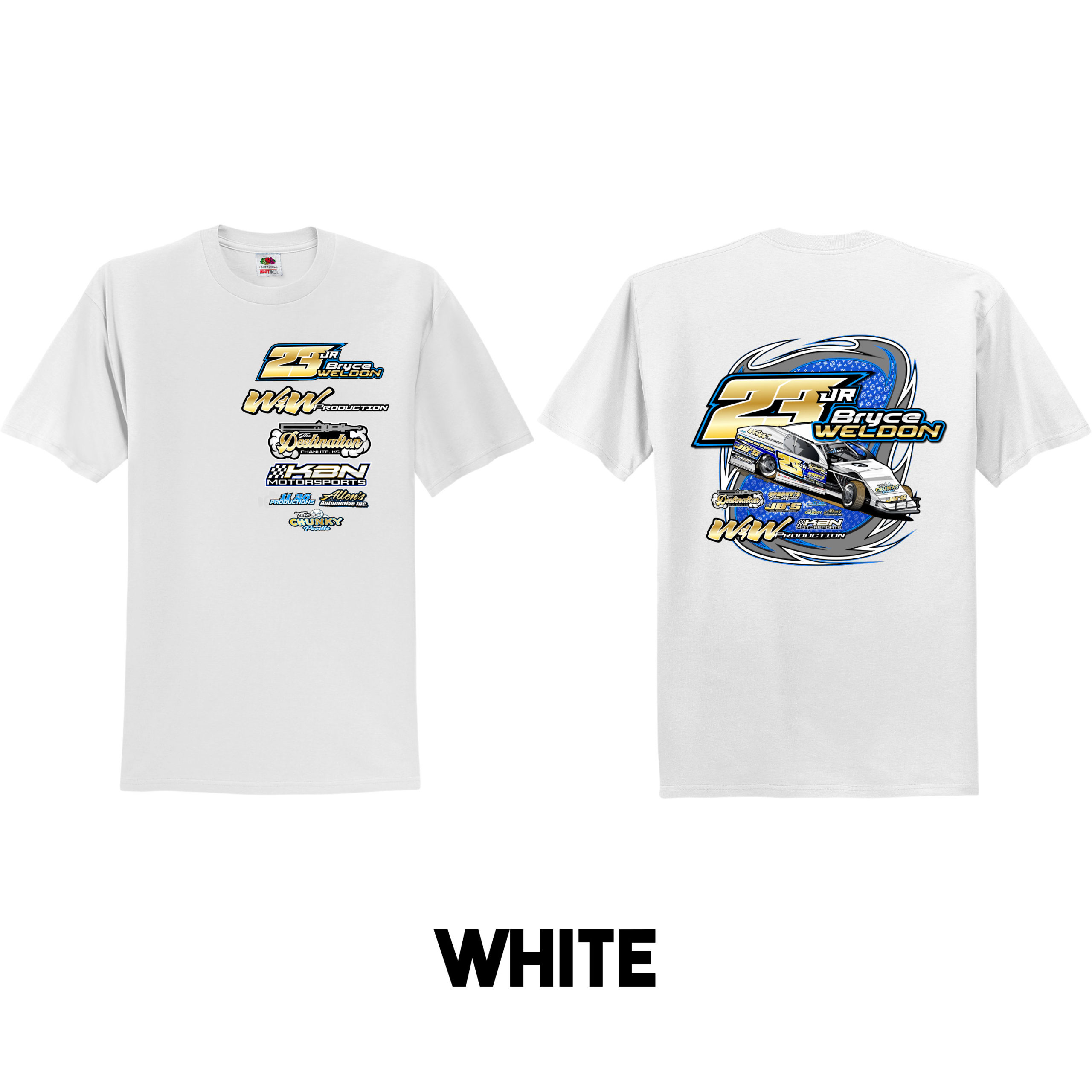 Bryce Weldon 2020 Racing T-shirts - Shamrock Graphics