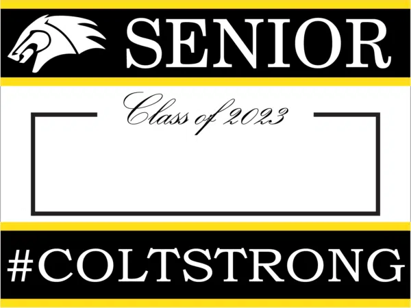 2023 Campus Senior Signs