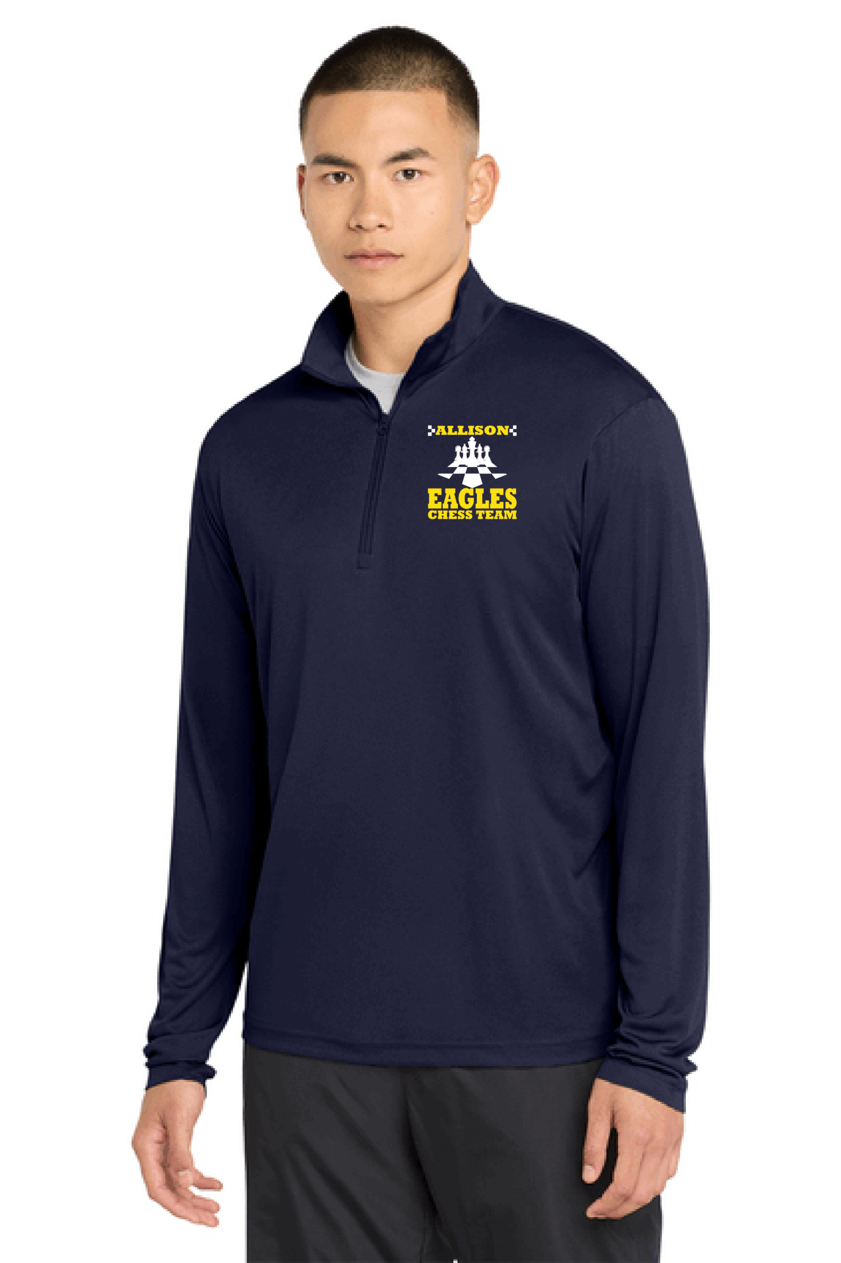Eagles Chess 1/4 zip
